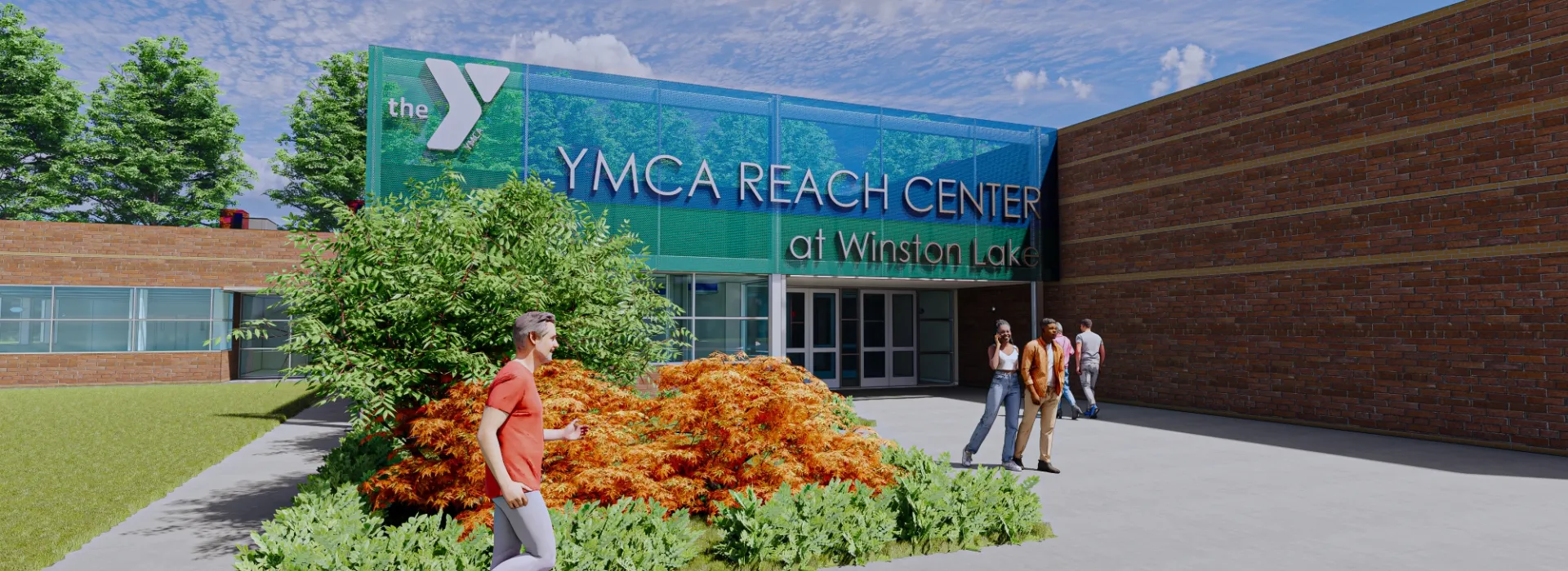 YMCA REACH Center at Winston Lake building