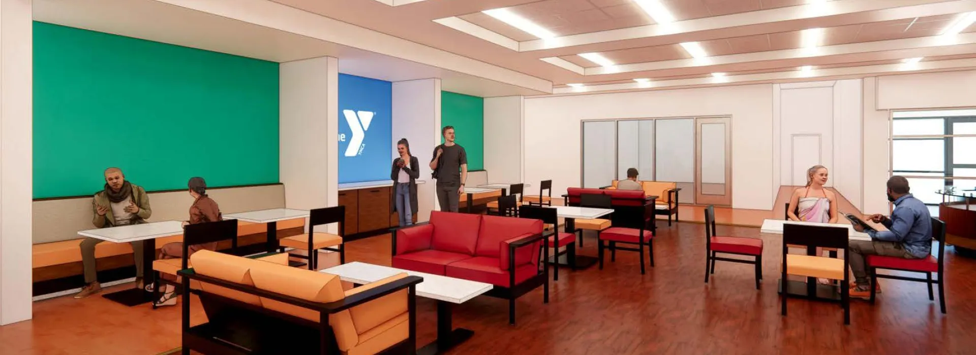 Lobby of REACH Center